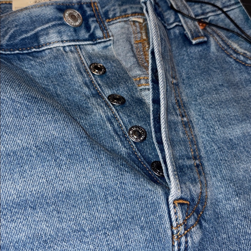 Levi's Blue Denim Maxi Skirt - Picture 12 of 12